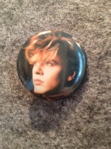 My badge of honor will be a John Taylor button. Now to bedazzle him!