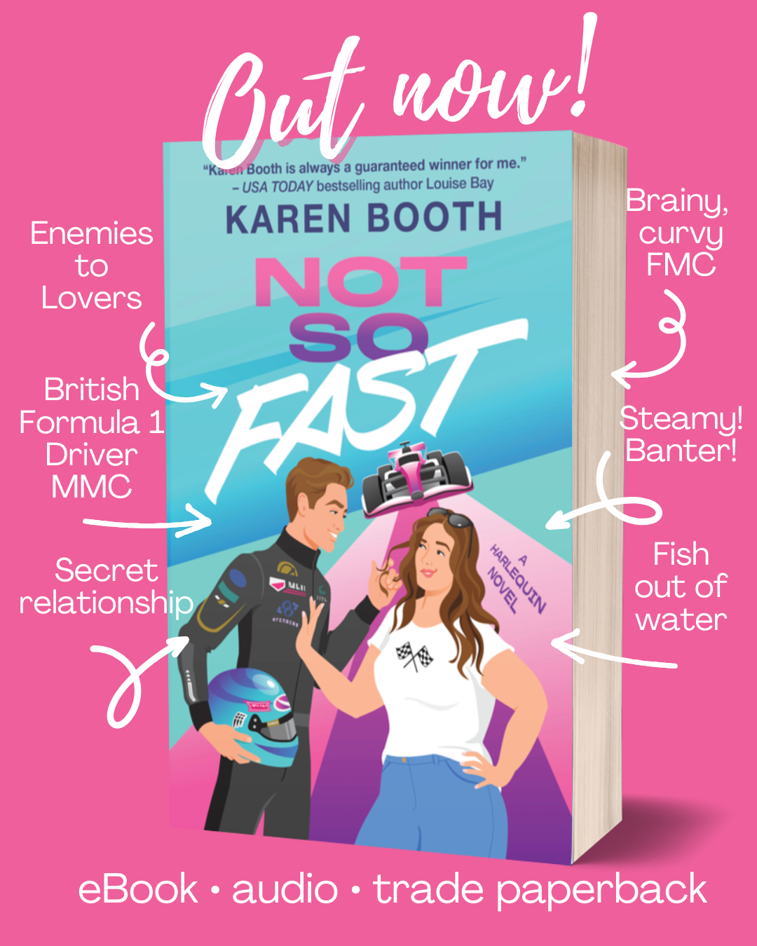 NOT SO FAST is here! - Karen Booth